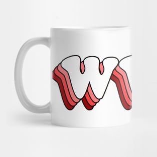 what would jesus say (red) Mug